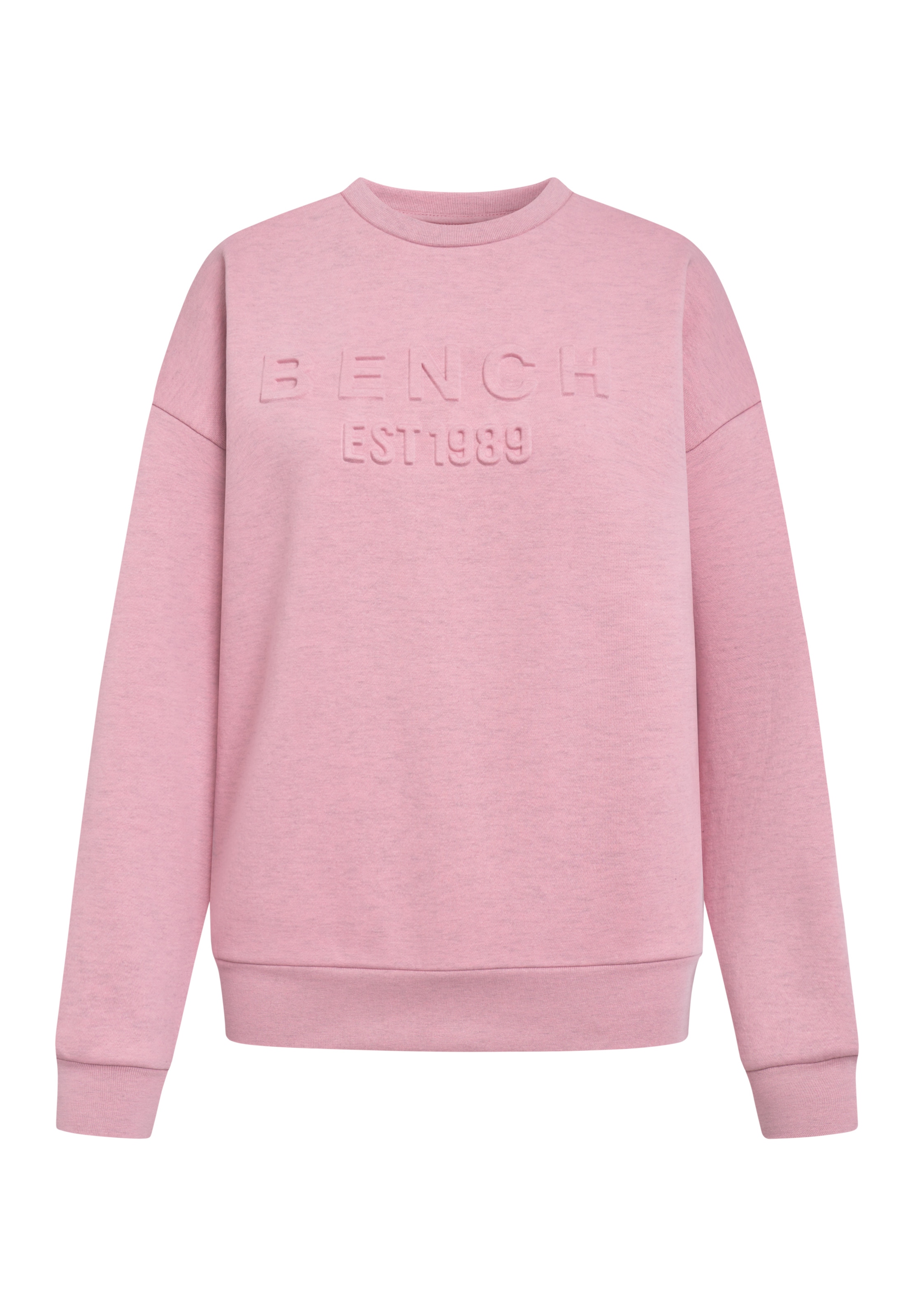 BENCH Sweatshirt in Pink: front