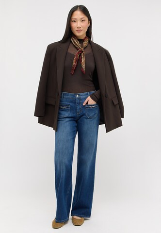 Angels Wide Leg Jeans 'Liz Glory' in Blau