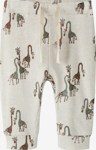 NAME IT Tapered Housut 'NBMFRIDOLIN' värissä valkoinen: etupuoli