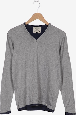 JACK & JONES Sweater & Cardigan in M in Grey: front