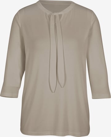 T-shirt heine en beige : devant