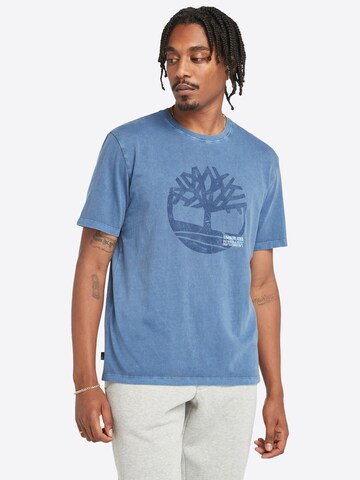 TIMBERLAND Shirt in Blue: front