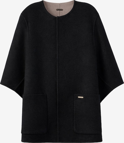 M-L dydžio Megztinis 'Patch Pocket Cashmere Poncho Jacket' iš GOBI Cashmere, spalva – tamsiai mėlyna, Prekių apžvalga