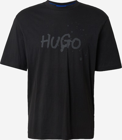 HUGO Paita 'Nierofix' värissä musta, Tuotenäkymä