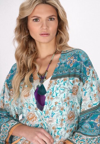 usha FESTIVAL - Kimono en azul