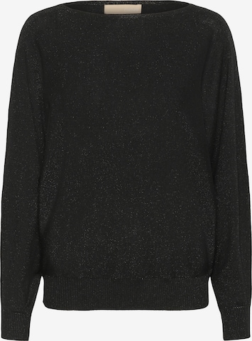 CULTUREPulover 'Fay' - crna boja: prednji dio