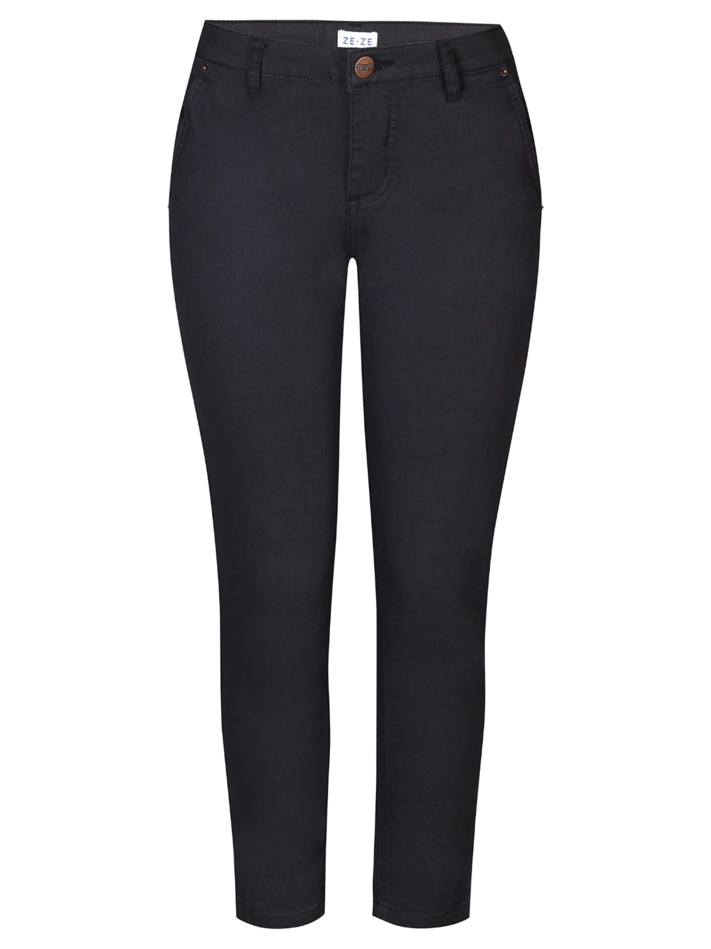 ze-ze Jeans 'Sanne 381' i sort: forside