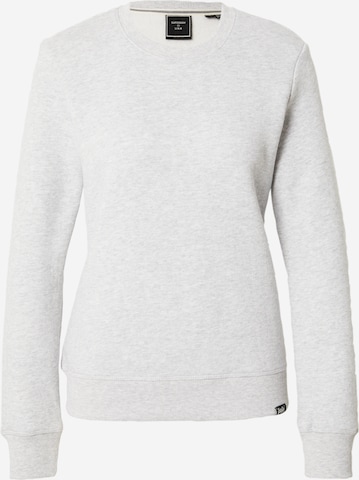 Superdry Sweatshirt in Grijs: voorkant