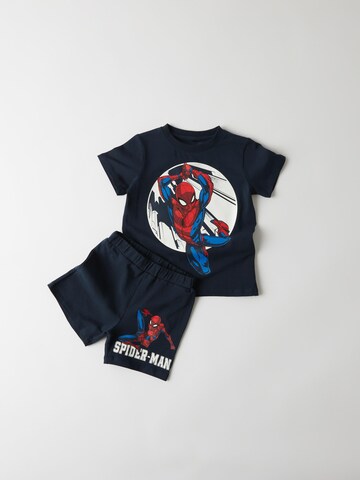 NAME IT Nachtkledij 'Now Spiderman' in Blauw