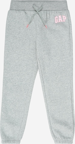 Effilé Pantalon GAP en gris : devant