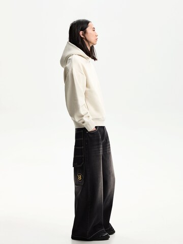 Wide leg Jeans di Bershka in nero