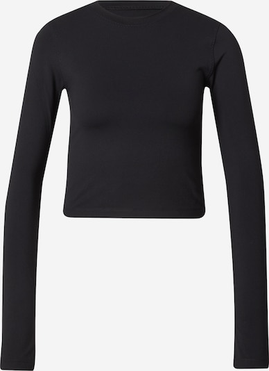 NIKE Functioneel shirt 'ONE' in de kleur Grijs / Zwart, Productweergave