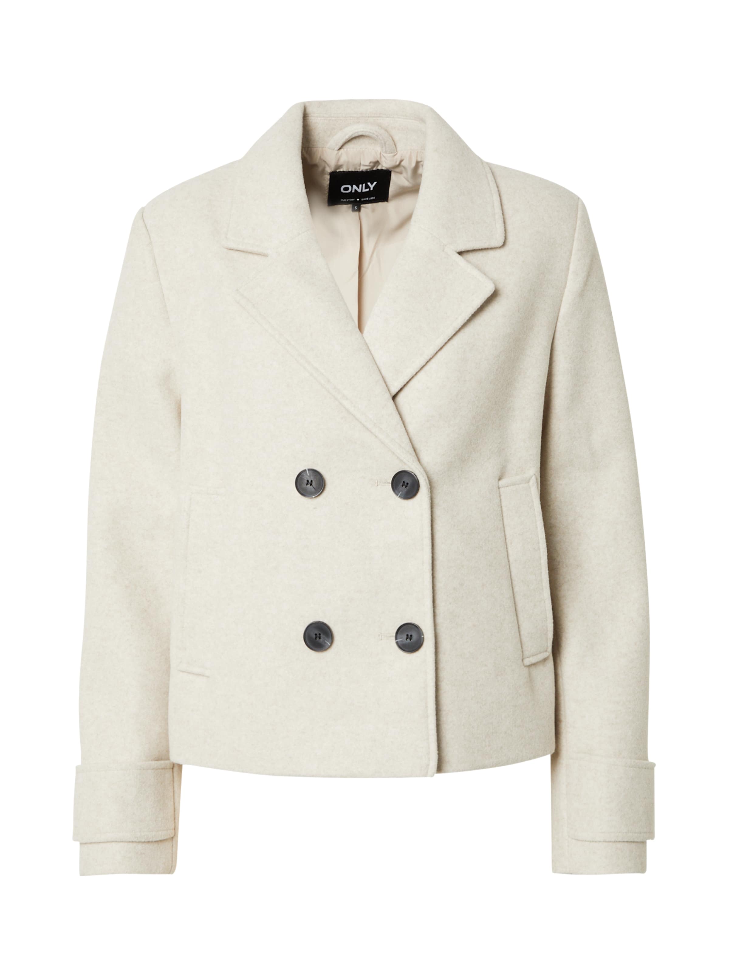 ONLY Between-seasons coat 'ONLFreja' in Grey: front