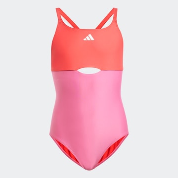 ADIDAS SPORTSWEAR - Moda de banho desportiva em vermelho: frente
