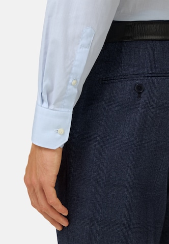 Boggi Milano Slim fit Overhemd in Blauw