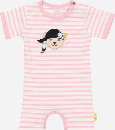 Steiff Collection Dungarees in marine blue / Light brown / Orange / Pink / White, Item view