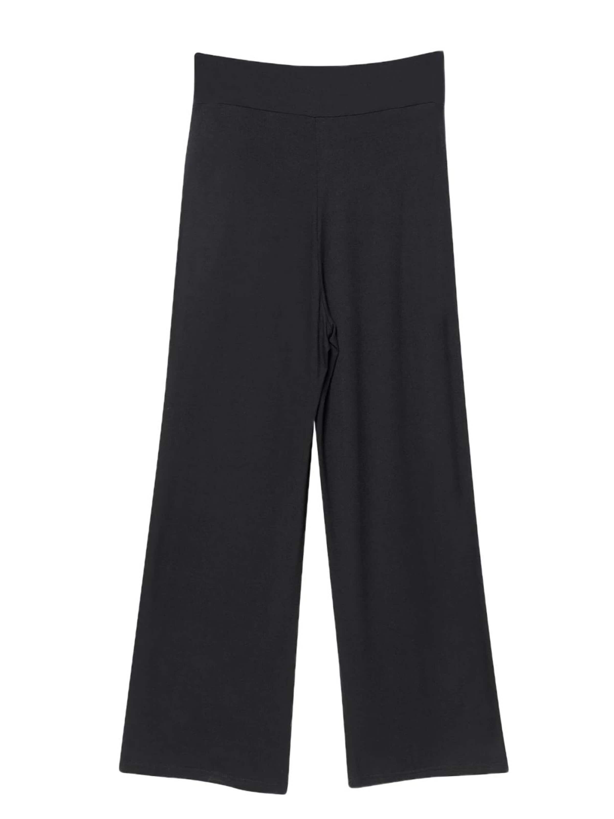Loosefit Pantalon Erdem en noir : devant