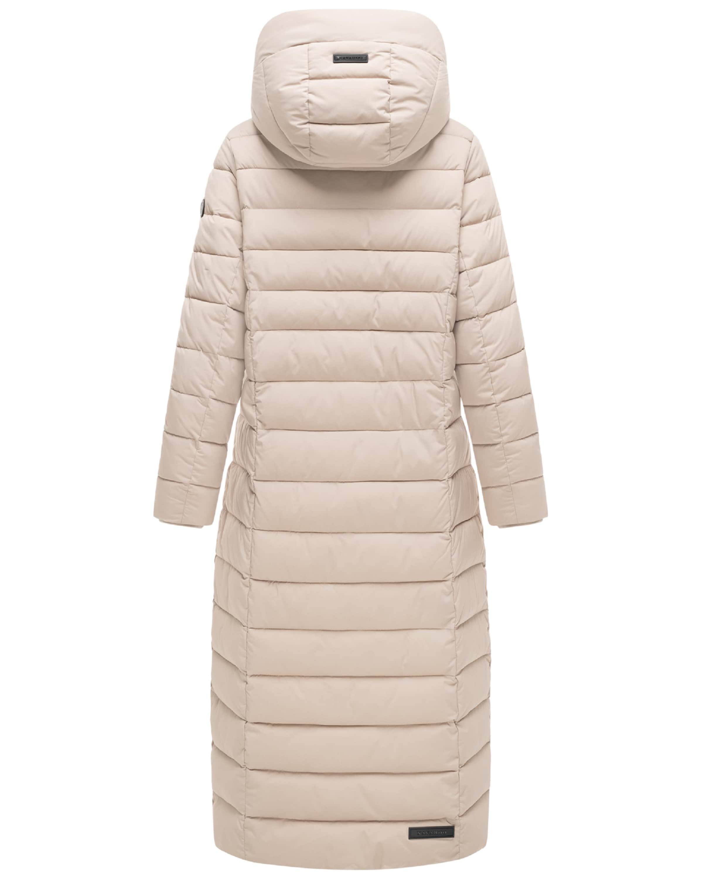 Cappotto invernale 'Vanillawolke 14' di NAVAHOO in beige