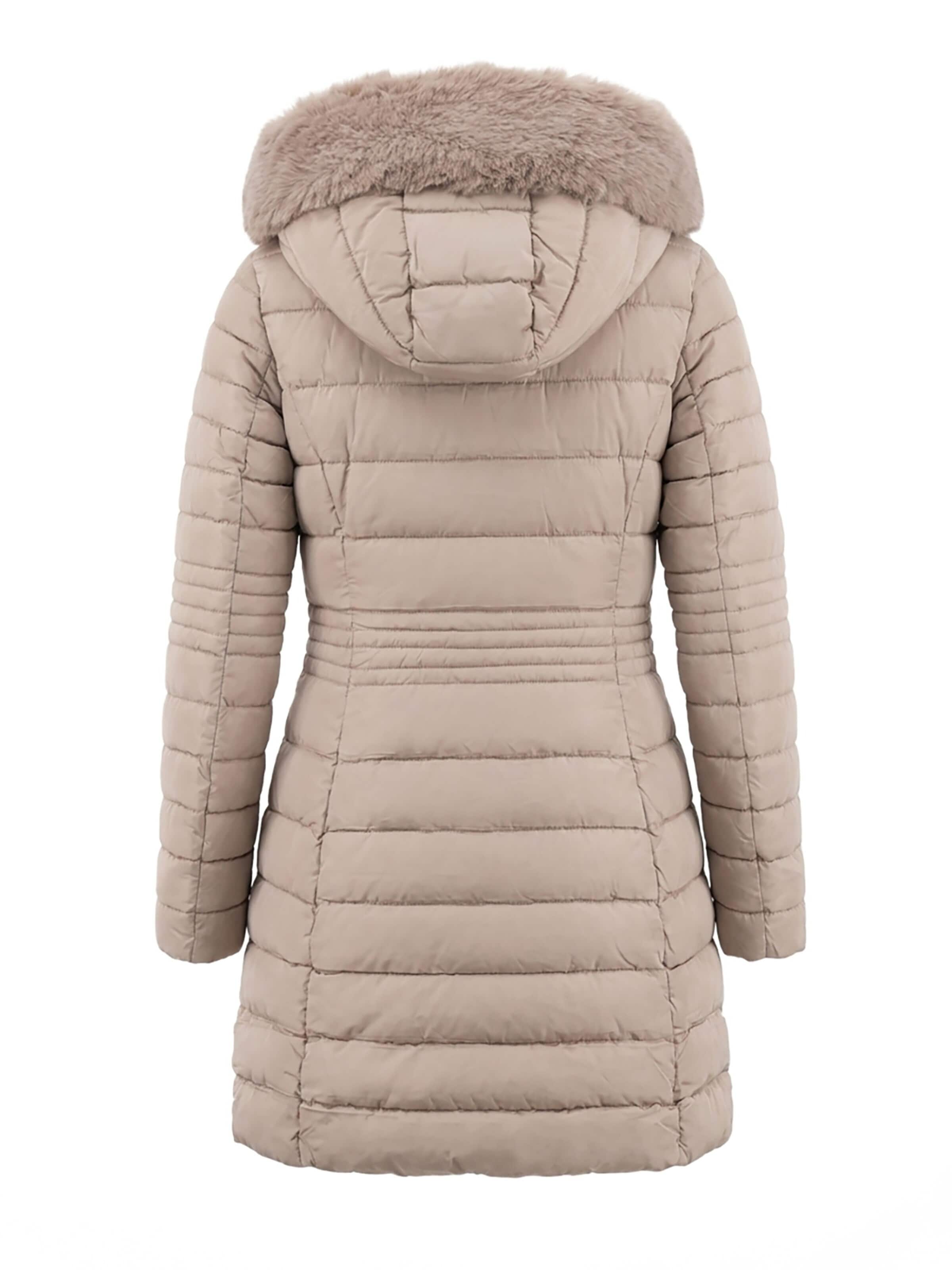 L'Arte Milano Winterjas in Beige