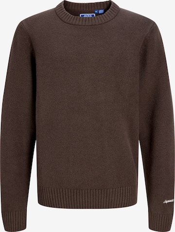 Jack & Jones Junior Pullover 'JORNorrebro' in Braun: Vorderseite