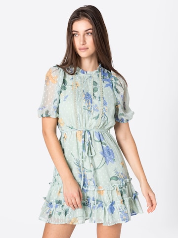 Robe Oasis en vert : devant