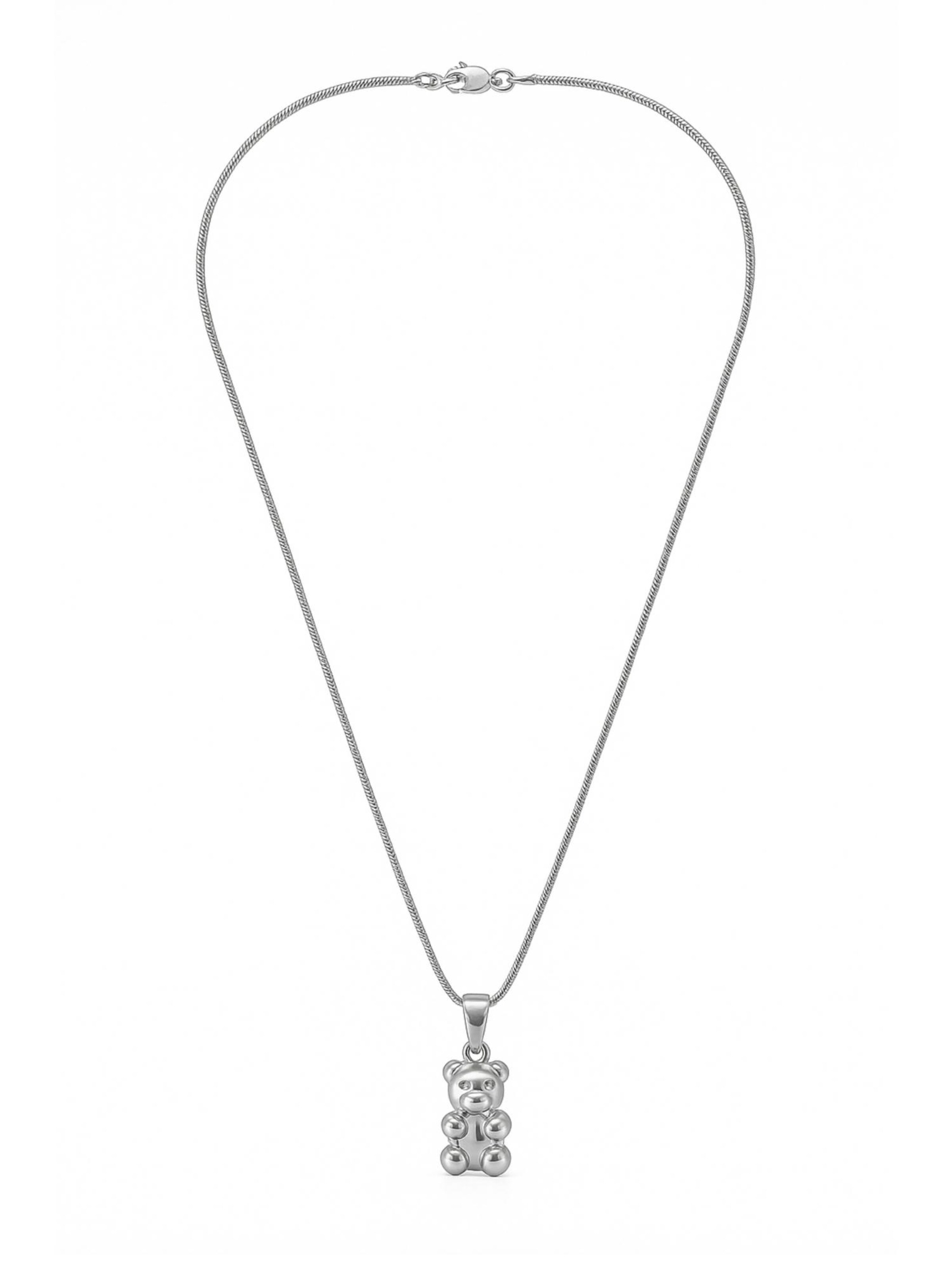 Eternal Necklace 'Bärchen' in Silver: front