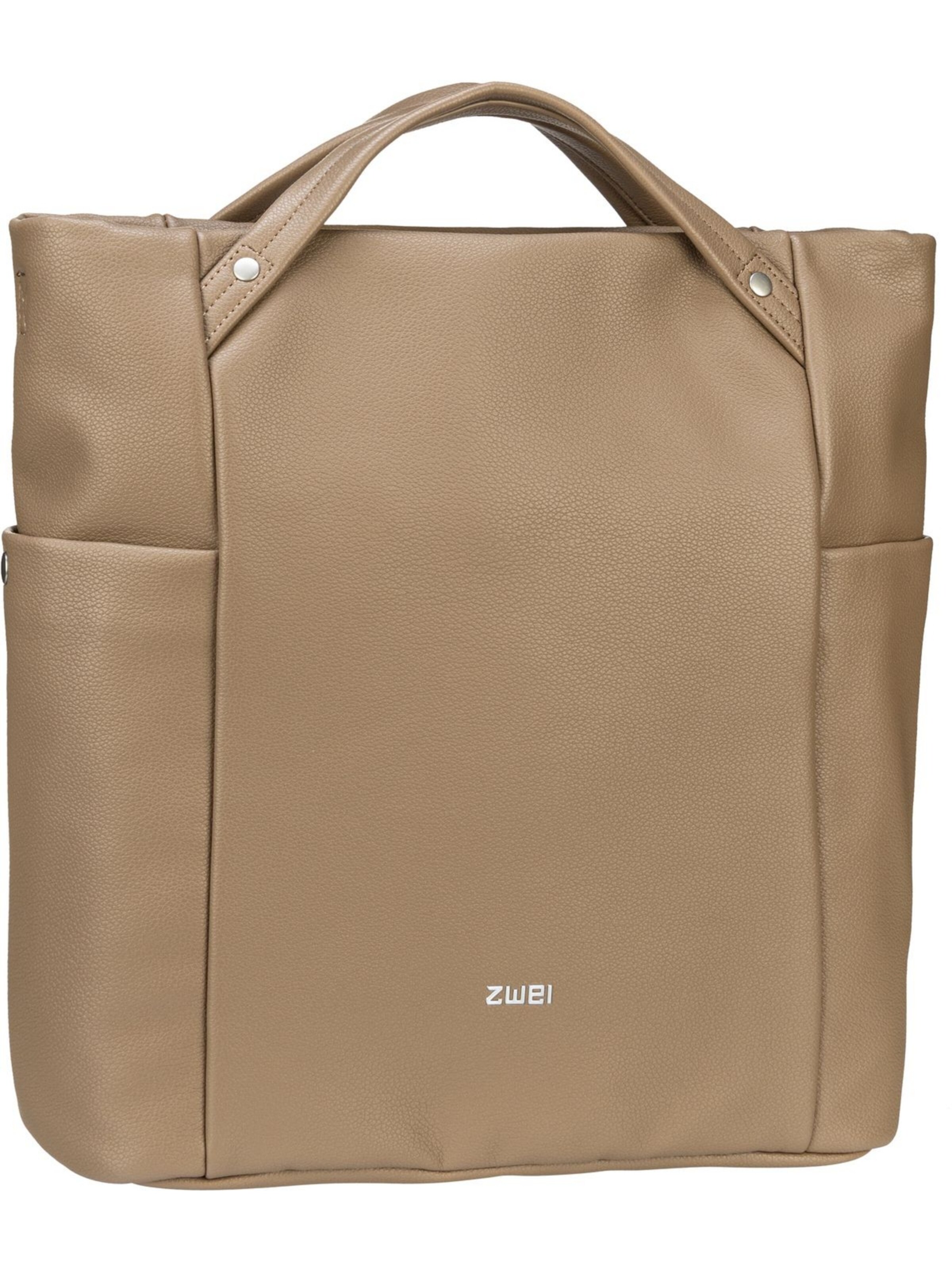ZWEI Shopper 'Pia PI120' in Beige: Vorderseite