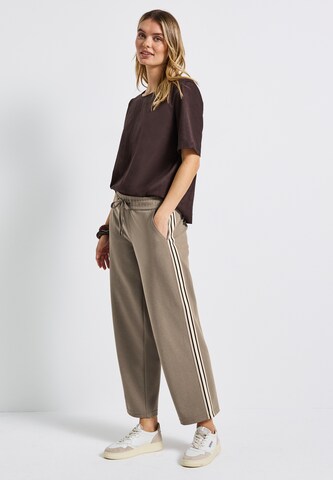 STREET ONE Loose fit Trousers in Brown
