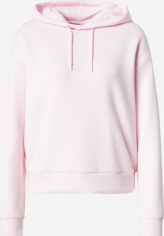 ONLY PLAY Αθλητική μπλούζα φούτερ 'ONPLounge' σε ροζ: μπροστά
