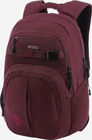 Sac à dos NITRO en rouge : devant