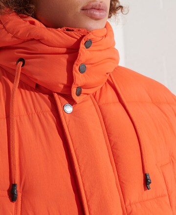 Parka d’hiver 'Expedition' Superdry en orange