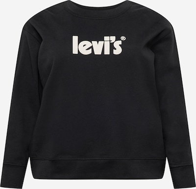 Levi's® Plus Sweatshirt 'PL GRAPHIC STANDARD CREW BLACKS' in schwarz, Produktansicht