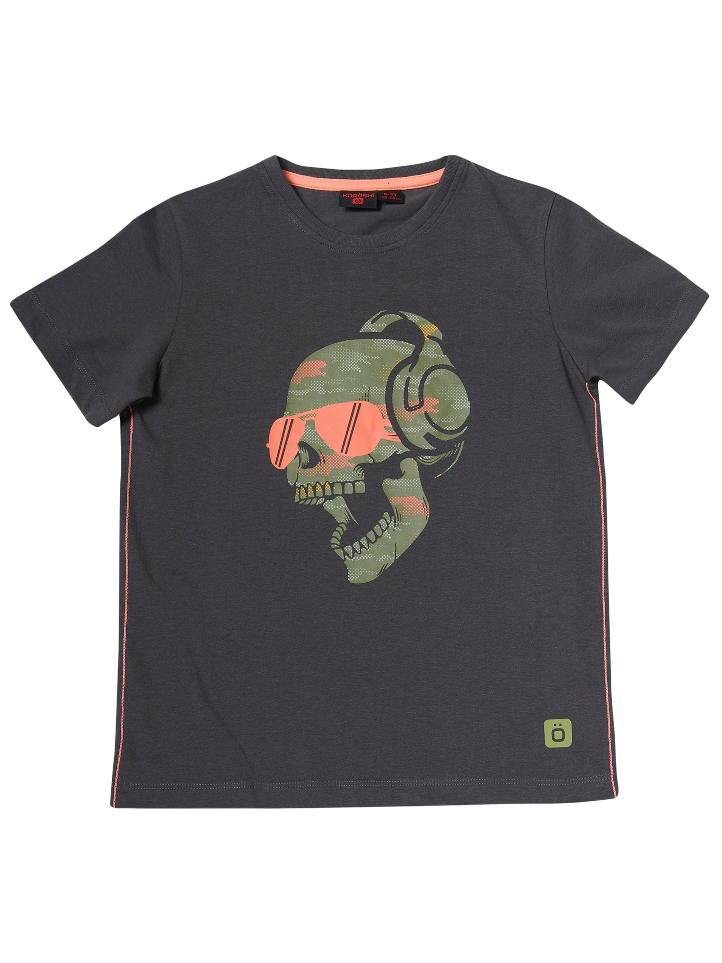 KOROSHI Shirt in Grey: front