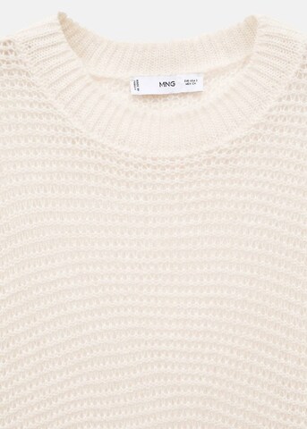 MANGO Sweater 'Grumpi' in Beige