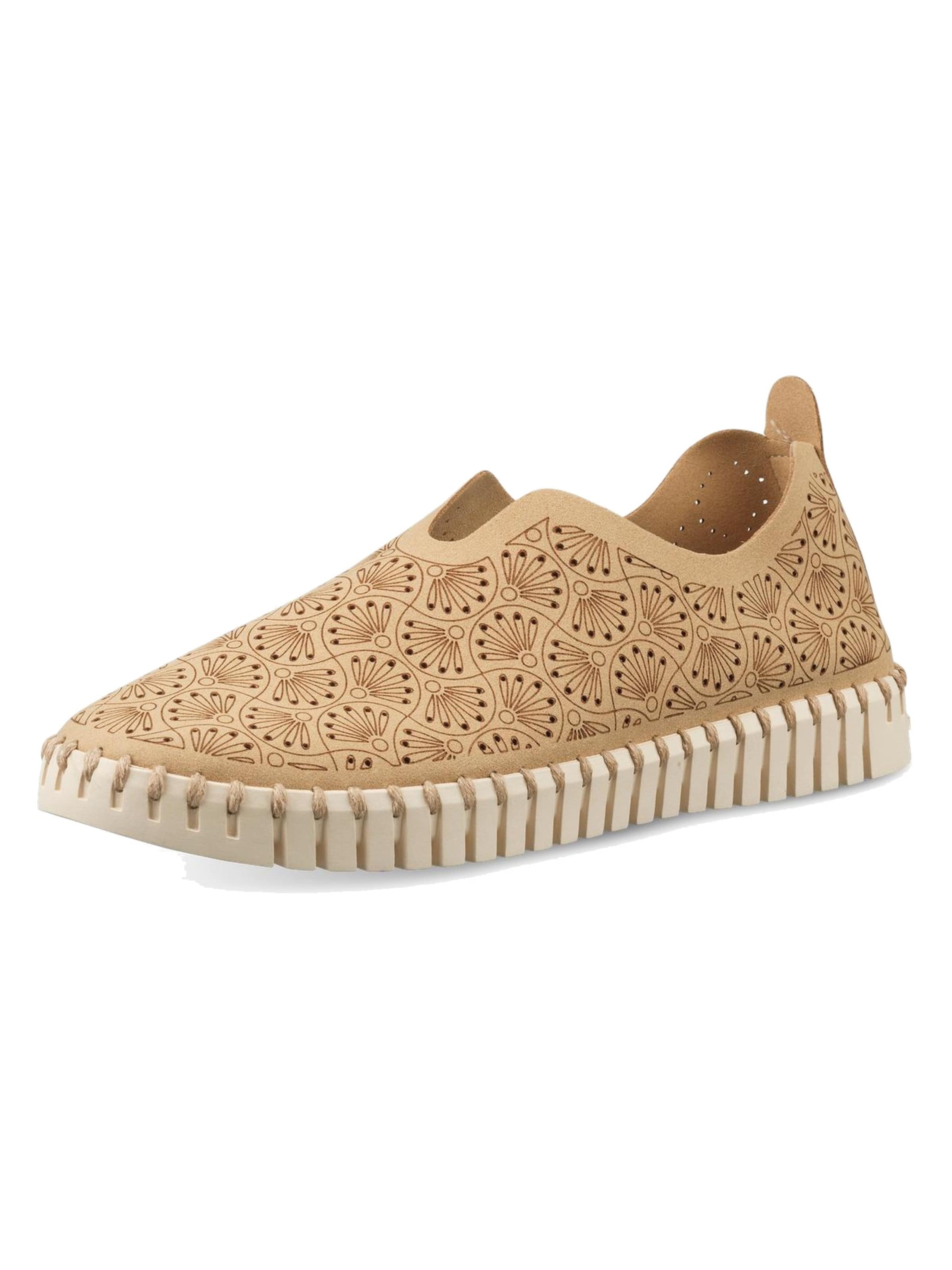 Slip on 'Tulip3485' ILSE JACOBSEN en marron : devant