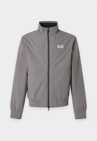 Giacca di mezza stagione di EA7 Emporio Armani in grigio: frontale