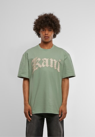 Karl Kani - Camiseta ' ' en verde: frente