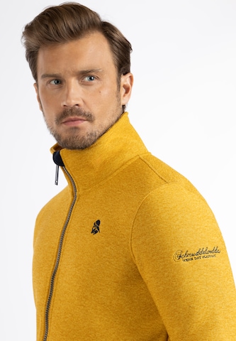 Veste en polaire Schmuddelwedda en jaune