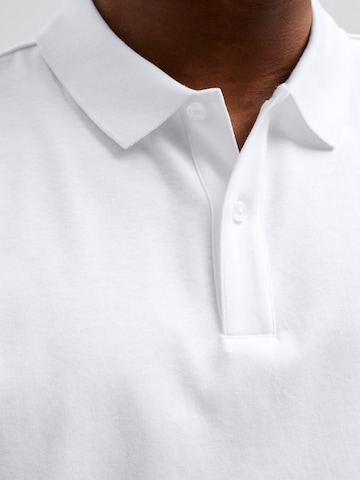 T-Shirt 'Toulouse' SELECTED HOMME en blanc