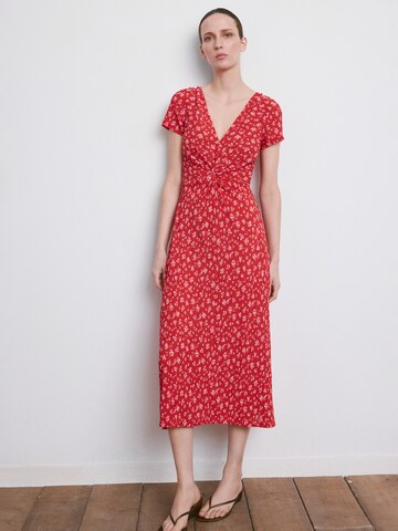 MANGOHaljina 'POMI' - crvena boja: prednji dio