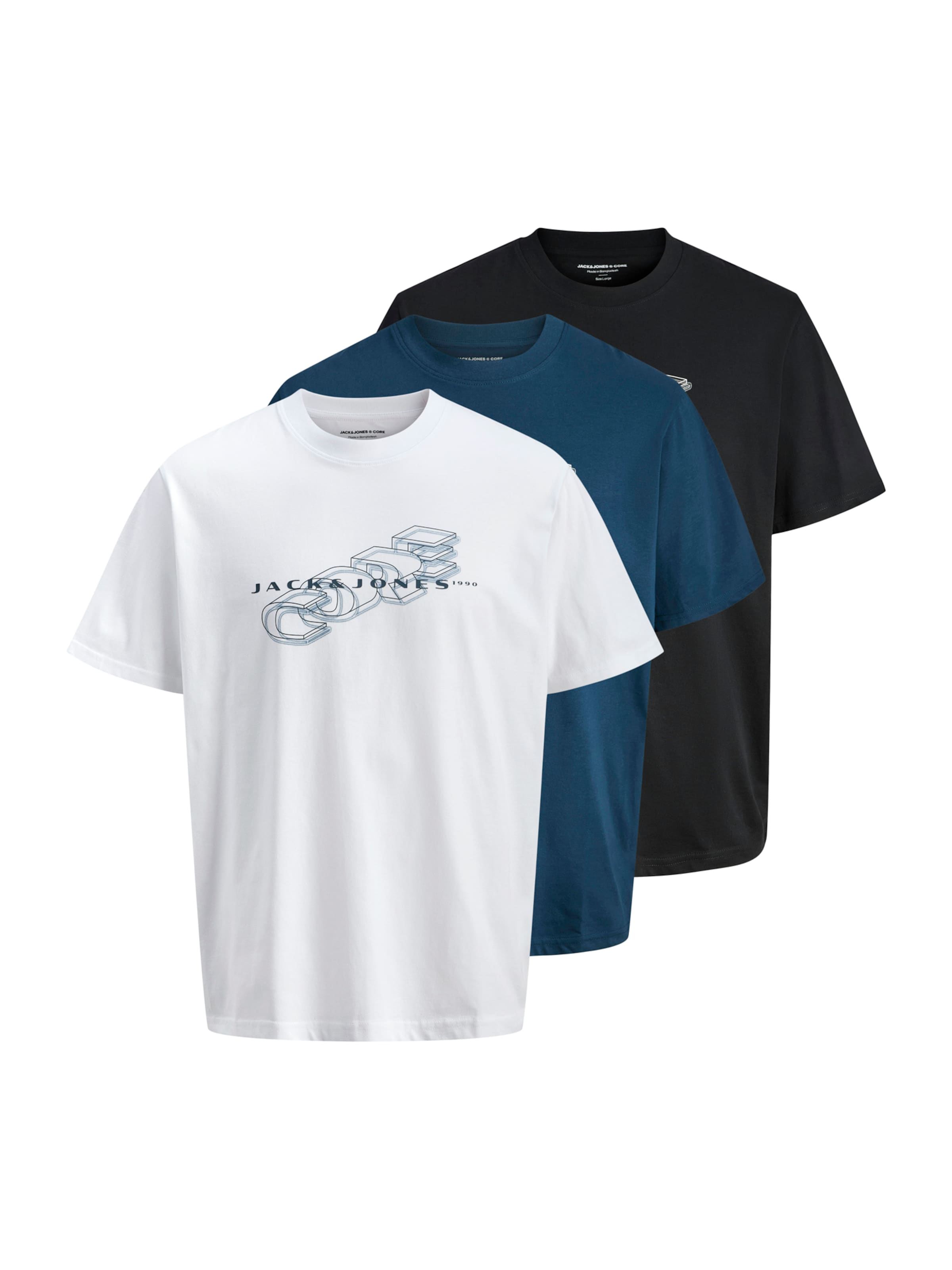 Jack & Jones Plus Särk 'JCOFUSION', värv sinine: eest vaates