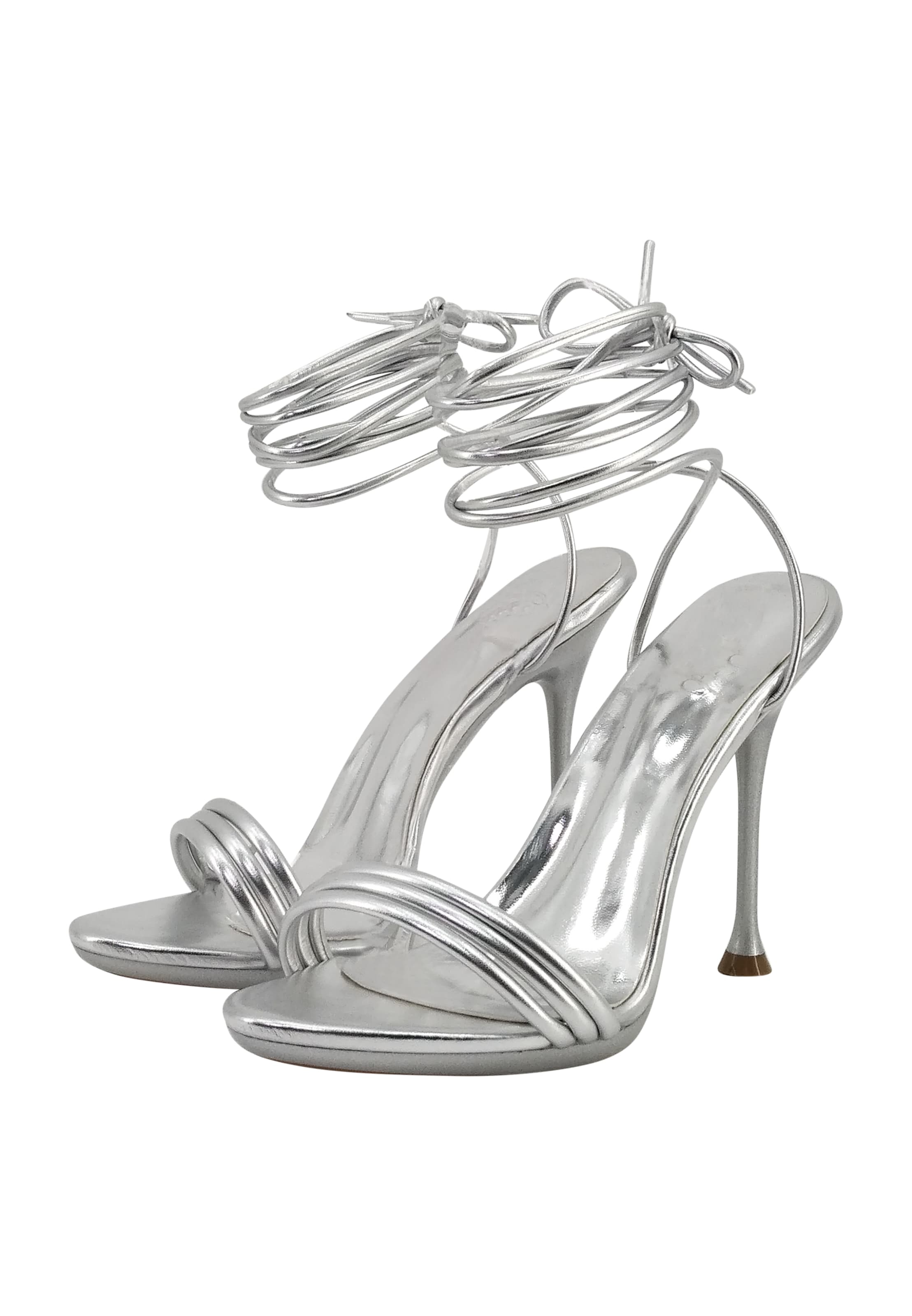 faina - Sandalias con hebilla 'Colina' en plata