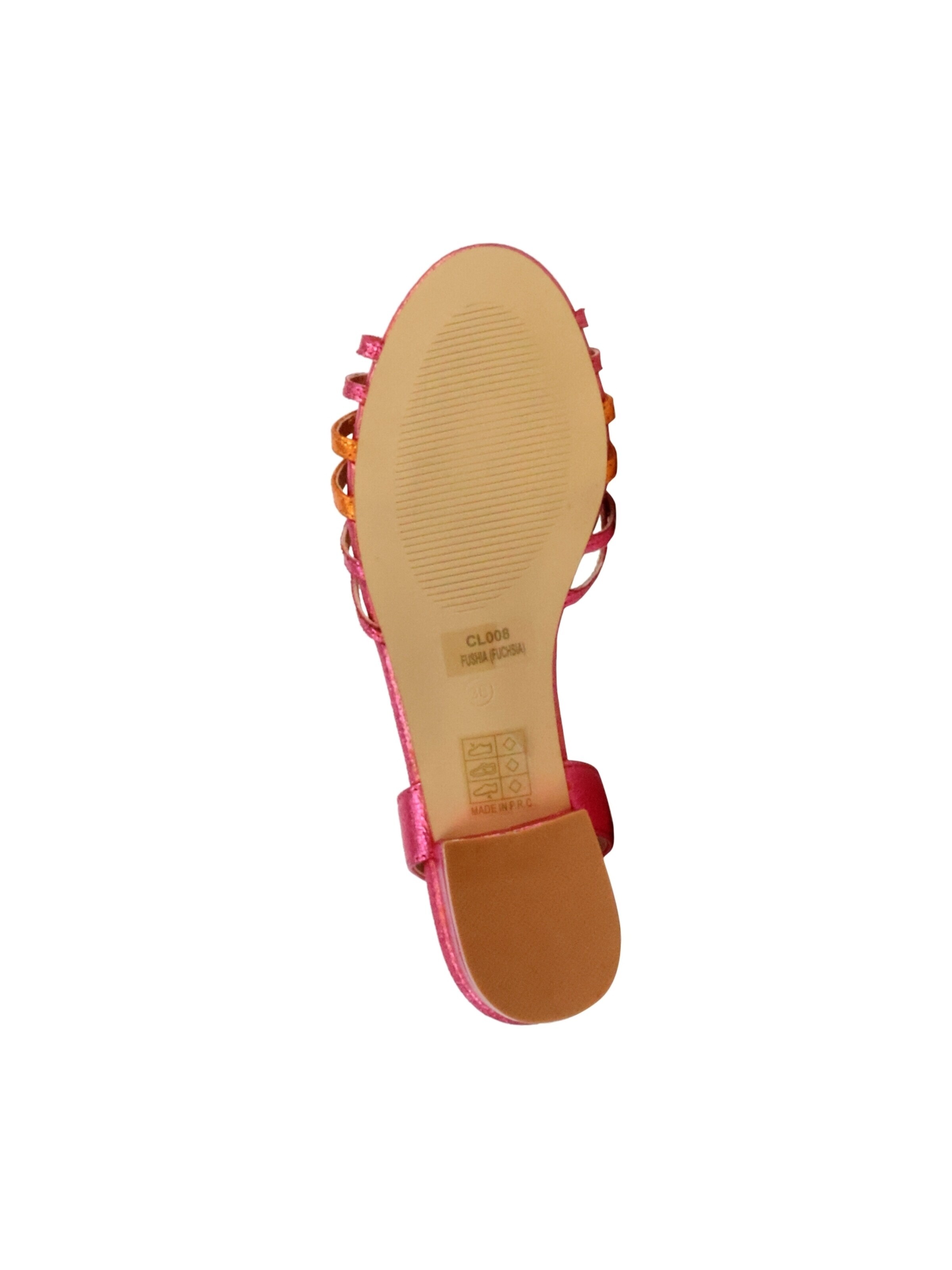 POTI PATI Sandały 'Supermodische Riemchensandalen' w kolorze różowy