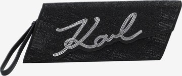 Karl Lagerfeld Clutch in Zwart: voorkant