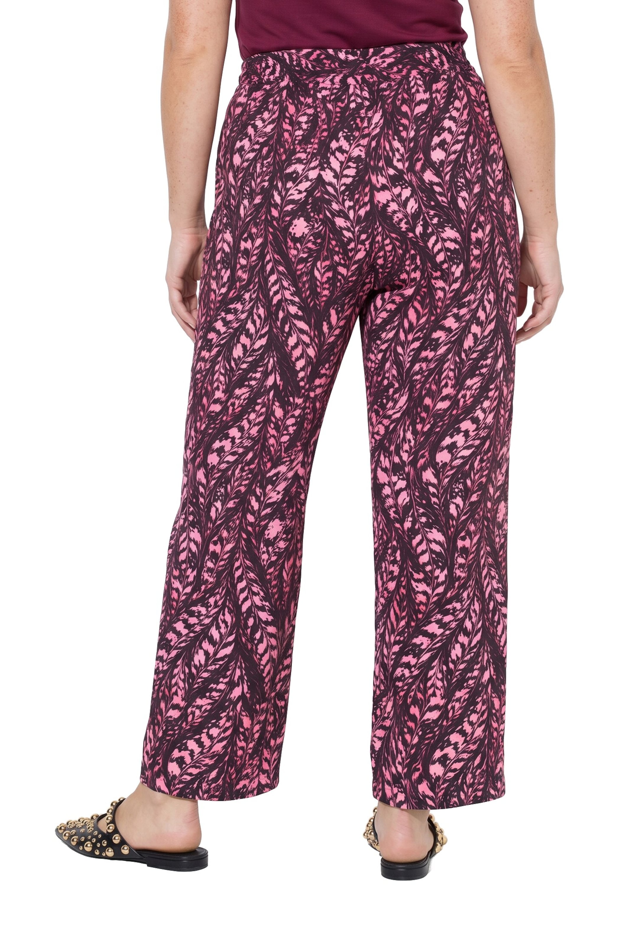 MIAMODA Wide Leg Hose in Pink