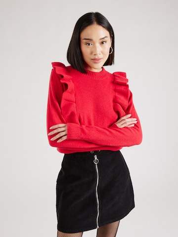 Lindex - Pullover 'Diana' em vermelho: frente