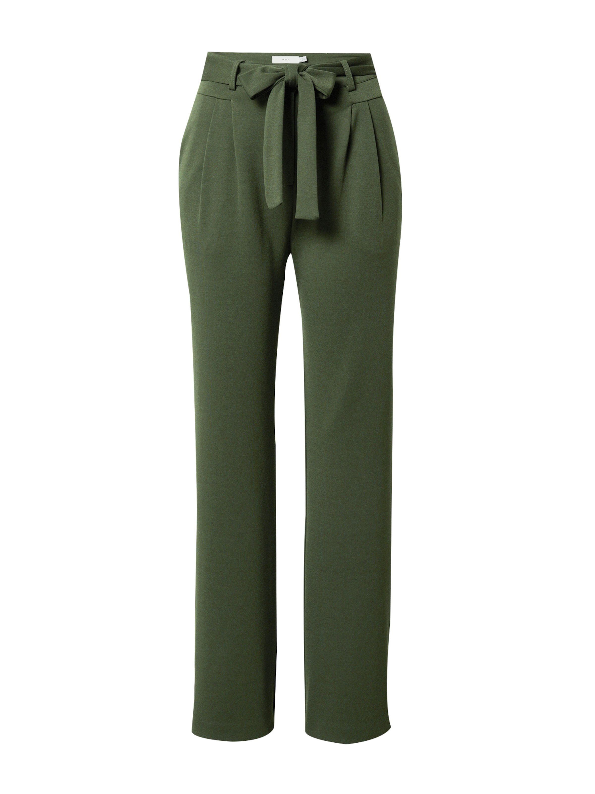ICHI Hose 'Simonse' in Grün: Vorderseite