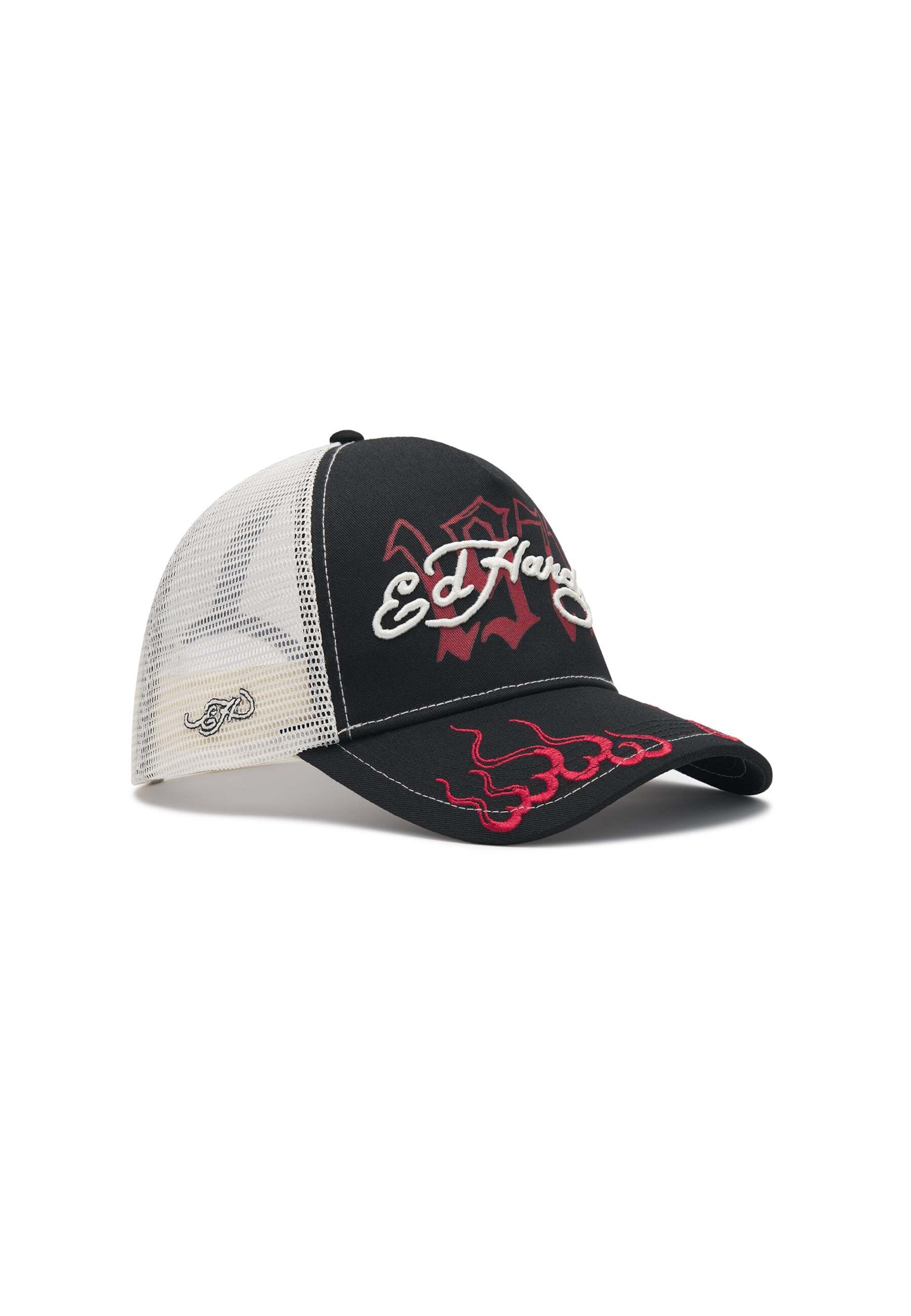 Ed Hardy Cap '1971' in Black