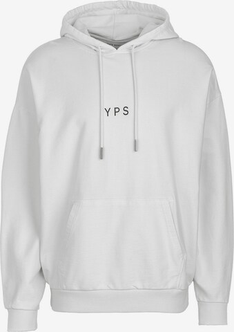 Young Poets - Sudadera 'Danis' en blanco: frente