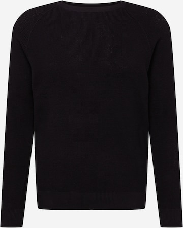 JACK & JONES Sweter w kolorze czarny: przód